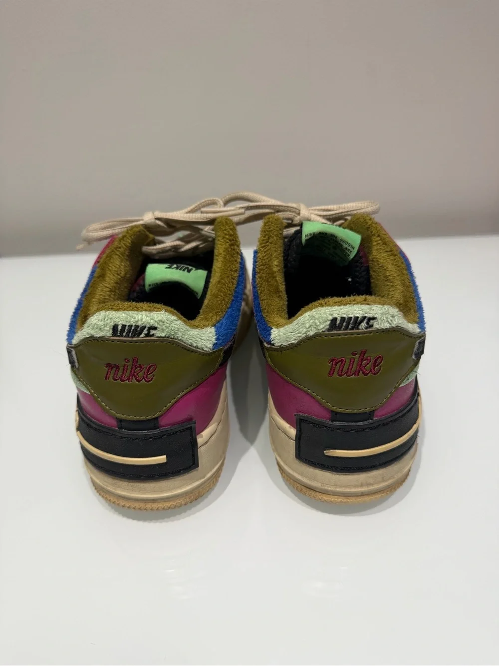 Nike Air Force 1 Shadow SE Cactus Flower Sneakers Size 7.5